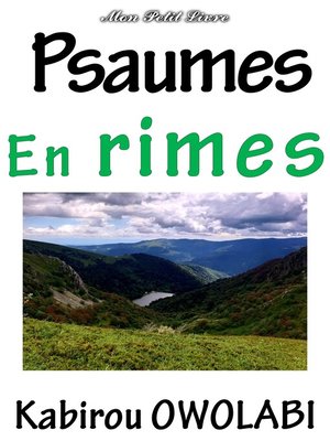 cover image of Psaumes en rime